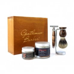 Kit de rasage homme Gentleman Barbier 5 pices