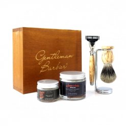 Kit de rasage homme Gentleman Barbier 5 pices