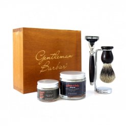 Kit de rasage homme Gentleman Barbier 5 pices