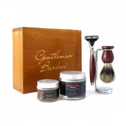 Kit de rasage homme Gentleman Barbier 5 pices