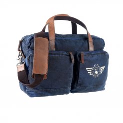 Porte documents en toile Greenburry Aviator Blue Edition