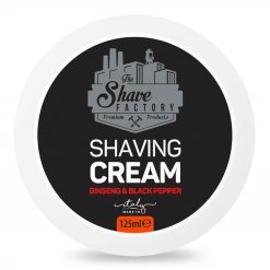 savon rasage The Shave Factory Ginseng & Black Pepper