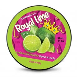 savon pour le rasage The Goodfellas' Smile Royal Lime Formula AJ-1