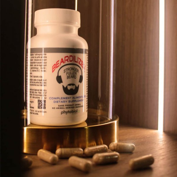 Acclrateur de Pousse pour la Barbe Beardilizer 90 Glules