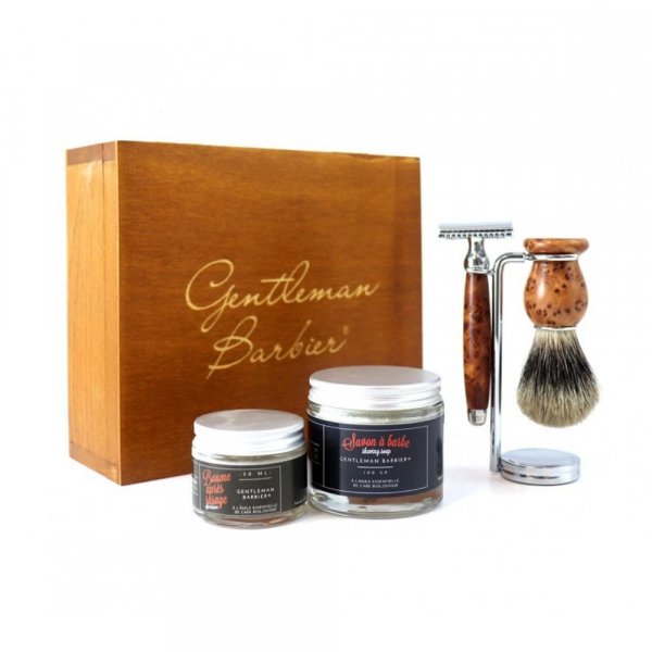 Coffret rasage homme Gentleman Barbier 5 pices