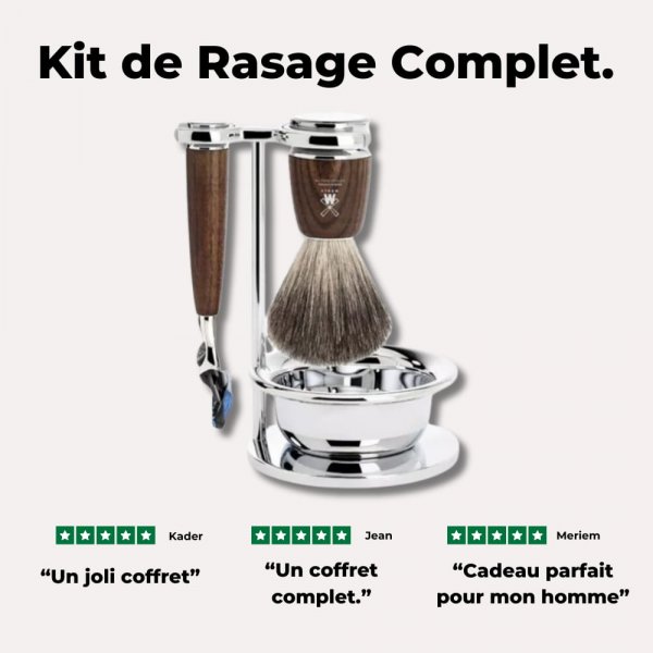 Coffret rasage homme Muhle Franois