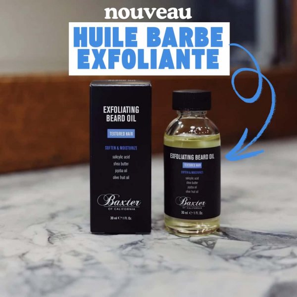 Huile  Barbe exfoliante Baxter Of California