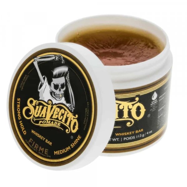 Pommade cheveux Suavecito Firme Hold Whiskey Bar