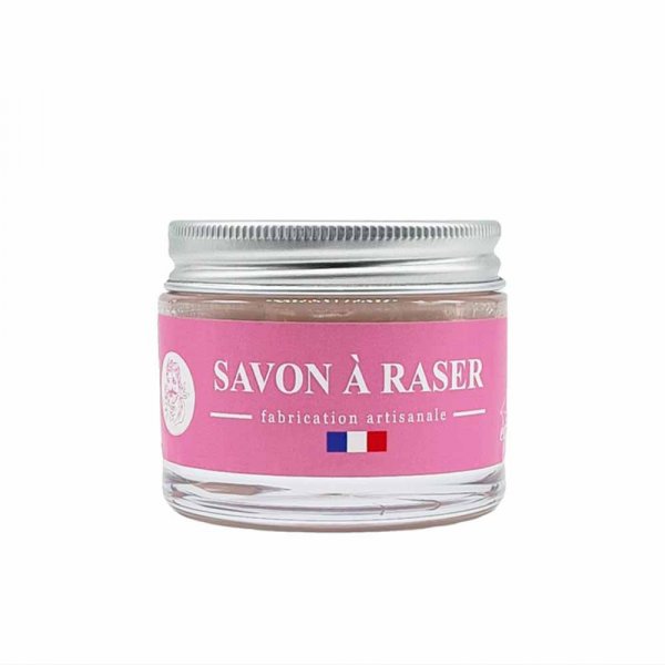 Savon  barbe Martin de Candre Rose