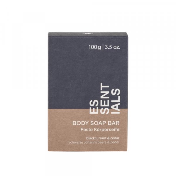 Savon solide pour le corps Muhle Essentials cdre cassis