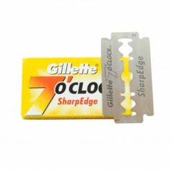 Lames de rasoir Gillette 7 O Clock SharpEdge x5 jaune