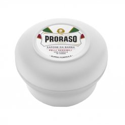 Savon  barbe Proraso Blanc Peaux Sensibles