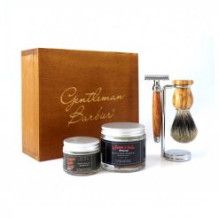 Coffret rasage homme Gentleman Barbier 5 pièces