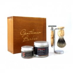 Coffret rasage homme Gentleman Barbier 5 pièces