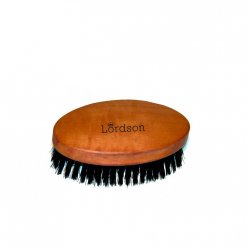brosse pour barbe lisse Lordson ovale avec 7 rangs