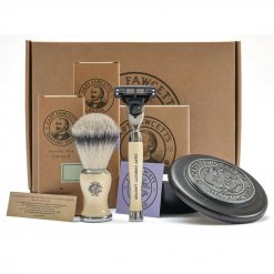 Coffret Rasage Captain Fawcett avec Rasoir Mach 3