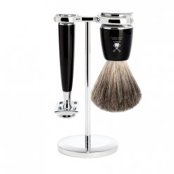 Kit rasage barbe homme Muhle Black