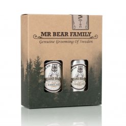 Kit entretien barbe Mr Bear Family Huile et Baume coiffant Woodland