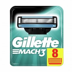 Lames pour le rasage Gillette Mach 3 (Pack de 8)