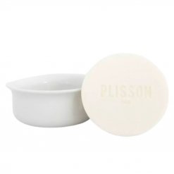 savon de rasage Plisson avec son bol en porcelaine