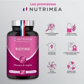 Biotine acclrateur de pousse cheveux et ongles Nutrimea