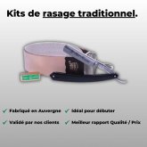 Set de Rasage Coupe Choux Dbutant Thiers Issard Le Petit Francais et Cuir