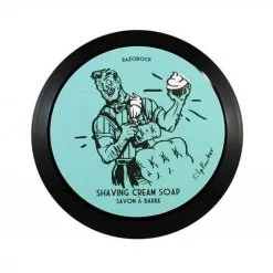 savon pour le rasage Razorock Blue Barbershop