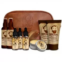 Set pour la barbe soin volume et pousse de la barbe Imperial Beard