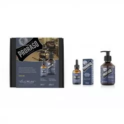 Kit cadeau barbu Proraso Duo Azur Lime