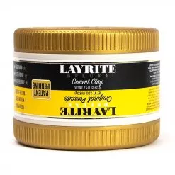 Double Pommade cheveux Layrite Dual Chamber Cement & Original