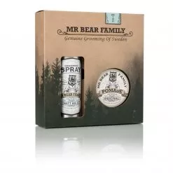 Coffret coiffure pour homme Mr Bear Family Matt Hold + Original