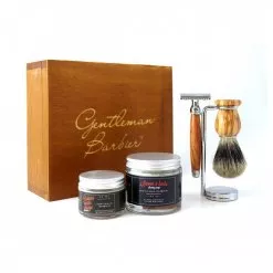 Coffret rasage homme Gentleman Barbier 5 pièces